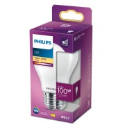 Lampadina a goccia 10,5 W 100 W E27 1521 lm 2700 K Philips box