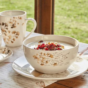 Mug 320 cc linea Poesia beige di Tognana 2