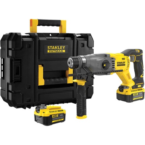 Tassellatore Brushless SDS Plus 18V Fatmax V20 4 Ah Stanley SFMCH900M22-QW