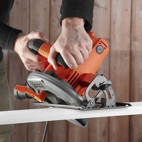 Sega circolare 1500 W lama 190 mm Black Decker CS1550-QS