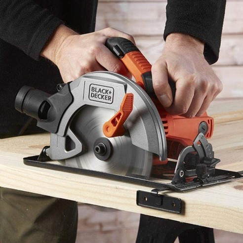 Sega circolare 1500 W lama 190 mm Black Decker CS1550-QS