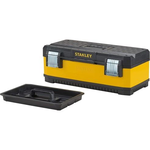 Cassetta portautensili Metal Plastic con vaschetta Stanley 1-95-613