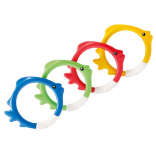 Gioco sub anelli pesciolini...