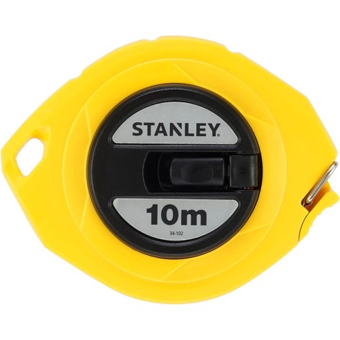 Rotella metrica 10 m nastro acciaio Stanely 0-34-102