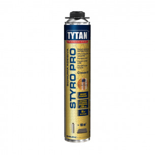 Schiuma adesiva per cappotti termici Tytan Styro Pro 10 mq 750 ml
