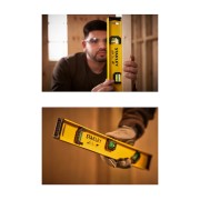 Livella in alluminio con profilo ad "I" 60 cm Stanley 0-42-074