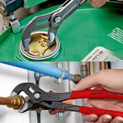 Pinza regolabile di nuova generazione per tubi e dadi 250 mm Knipex Cobra 87 01 250