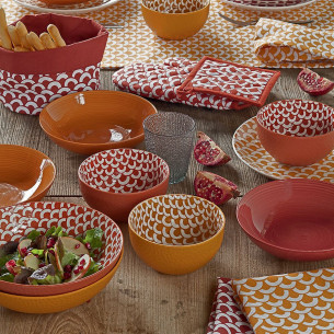 Bowl 640 cc Torres porcellana rosso di Tognana 2