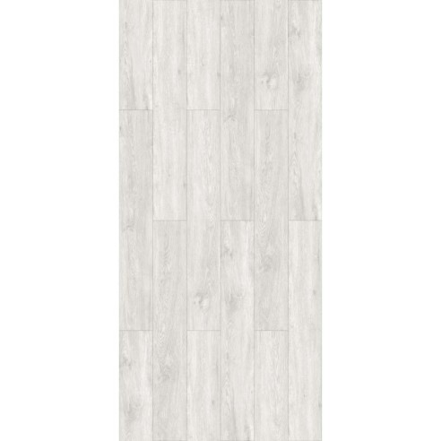 Pavimento in SPC rovere bianco linea light 3,5 mm + 1 mm
