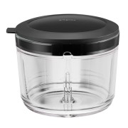 Ciotola tritatutto senza fili ricaricabile nero Linea Avantspace di Tognana