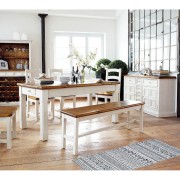 Tappeto e passatoia cucina Capriccio in ciniglia bianco e nero ambientato