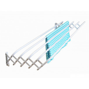 Stendibiancheria da parete Brio Super acciaio 2