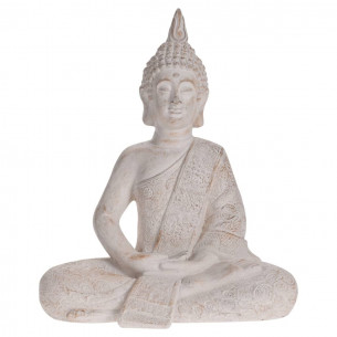 Decorazione giardino statua Buddha seduto H&S