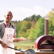 Forno 1 pizza portatile a gas Moderno Portable Alfa Forni ambientata