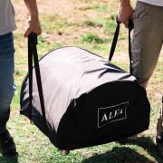 Forno 1 pizza portatile a gas Moderno rosso Portable Alfa Forni sacca