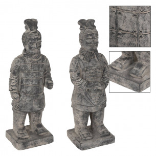 Decorazione giardino statua Guerriero cinese H&S 2