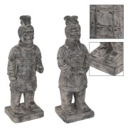Decorazione giardino statua Guerriero cinese H&S