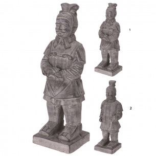 Decorazione giardino statua Guerriero cinese H&S