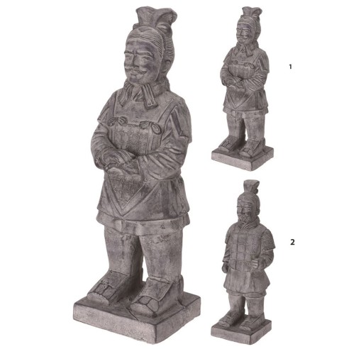 Decorazione giardino statua Guerriero cinese H&S