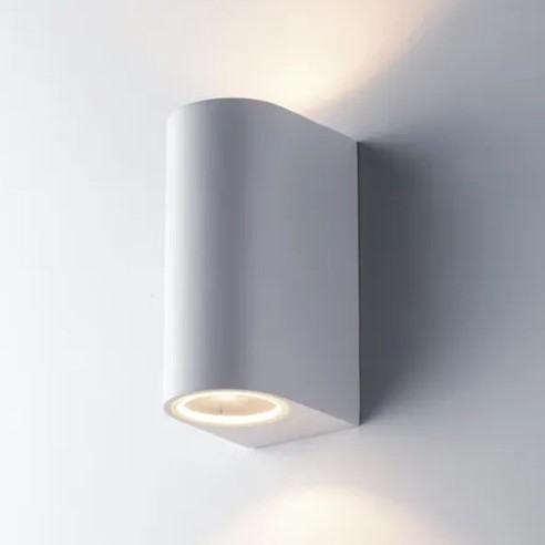 Applique da esterno One 2xGU10 IP54 bianco IN.TEC.