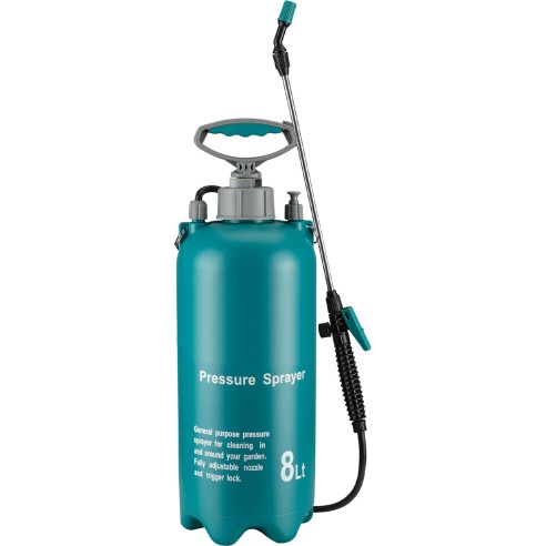Pompa irroratrice a pressione 8 L lancia in metallo 3 bar Yagos Selection