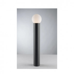 Lampione paletto giardino Skittle E27 in alluminio, antracite, IP54 IN.TEC. 2