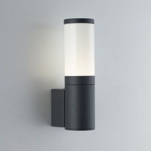 Applique da esterno LED Discovery in alluminio, antracite, IP54 IN.TEC.