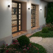 Applique da esterno LED Discovery in alluminio, antracite, IP54 IN.TEC.