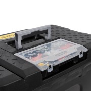 Carrello portautensili vasca porta attrezzi con ruote 53 L Stanley Contractor 1-97-503 maniglia