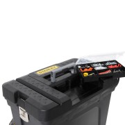 Carrello portautensili vasca porta attrezzi con ruote 53 L Stanley Contractor 1-97-503 vaschetta portaminuteria