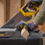 Carrello portautensili vasca porta attrezzi con ruote 53 L Stanley Contractor 1-97-503 coperchio scanalatura a V