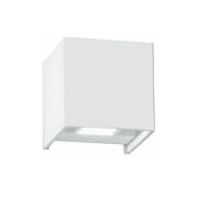 Applique da esterno LED Alfa in alluminio, bianco, 2x5W, 740LM, IP54 IN.TEC