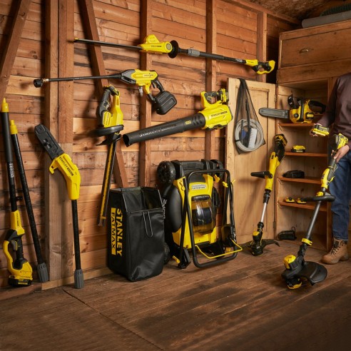 Set caricabatterie con 2 batterie 18V 2A Stanley V20 SFMCB12D2-QW