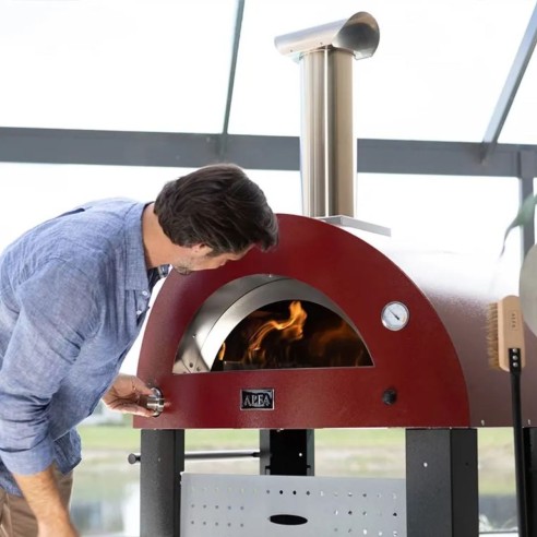 Forno a gas 3 pizze Moderno grigio Alfa Forni