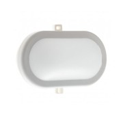 Applique da esterno LED Extra in polipropilene, bianco, 1x10W, 1100LM, IP54
