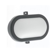 Applique da esterno LED Extra in polipropilene, antracite, 1x10W, 1100LM, IP54