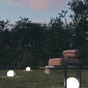 Lanterna ricaricabile LED Climax in metallo 2W, 140LM IN.TEC ambientata