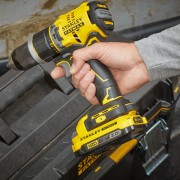 Trapano avvitatore a percussione Brushless 18V Stanley Fatmax V20 SFMCD721B-XJ