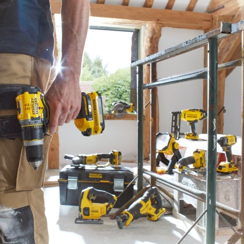 Utensile multifunzione a batteria 18V Stanley Fatmax V20 SFMCE500B-XJ