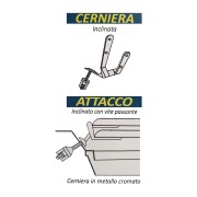 Sedile WC Conca Bianco