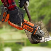 Smerigliatrice angolare a batteria 18V 125 mm PowerConnect Black + Decker BCG720N-XJ