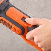 Smerigliatrice angolare a batteria 18V 125 mm PowerConnect Black + Decker BCG720N-XJ