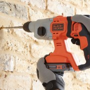 Tassellatore SDS Plus a batteria 18V PowerConnect Black + Decker BCD900B-XJ