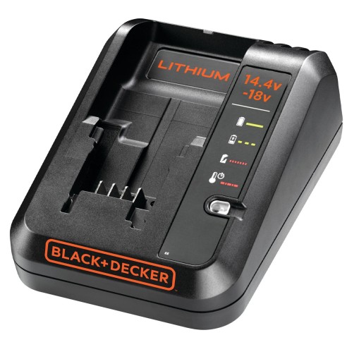 Caricabatteria rapido 1A 14,4V - 18V PowerConnect Black + Decker BDC1A-QW
