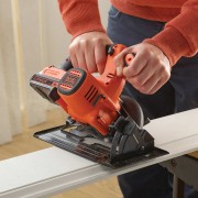 Sega circolare a batteria 18V lama 140 mm PowerConnect Black + Decker BDCCS18N-XJ taglio 45°