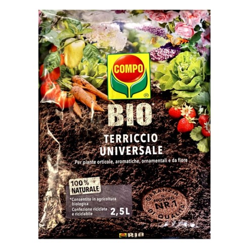 Terriccio universale Compo Bio 2,5 L