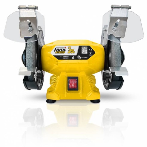 Smerigliatrice doppia mola da banco 125 mm Femi BG 25N
