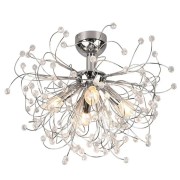 Plafoniera Gloria 4xE14 cromo Reality