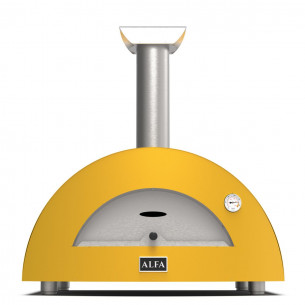 Forno a legna 5 pizze Moderno giallo Alfa Forni