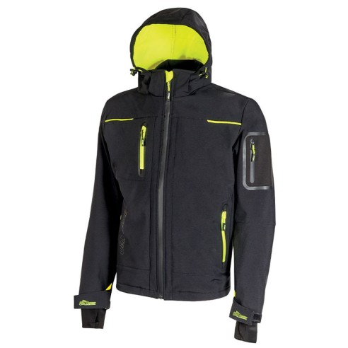 Giacca da lavoro Space Black Carbon U-Power